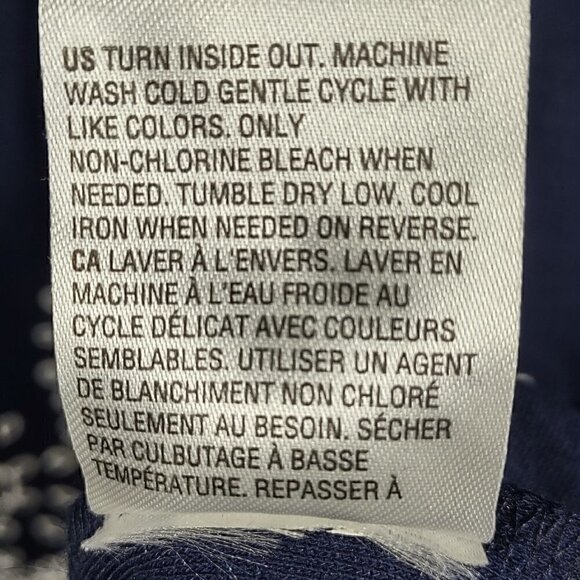 Karen Scott Faux Embroidered Split Neck Dress Size PL - Picture 8 of 8